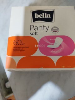 Прокладки женские Bella, Panty Soft, ежедневные, 60 шт, BE-021-RN60-096 - фото 1 от пользователя