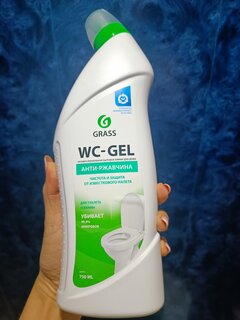 Чистящее средство для сантехники, Grass, WC-gel, гель, 750 мл - фото 4 от пользователя