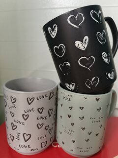 Кружка керамика, 340 мл, Love, Daniks, R1820/4601, в ассортименте - фото 1 от пользователя
