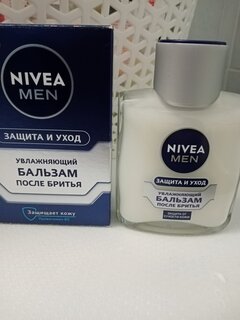 Бальзам после бритья, Nivea, Увлажняющий, с алоэ вера, 100 мл, 81300 - фото 5 от пользователя