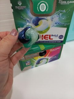 Капсулы для стирки Ariel, Capsules Color, для цветного белья, 14 шт, 19.5 г - фото 7 от пользователя