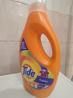 Гель для стирки Tide, 0.975 л, для цветного белья, Color - фото 3 от пользователя