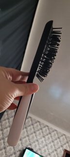 Расческа массажная, 25 х 8.5 см, большая, прямоугольная ручка, Инь-Янь, Y3-879 - фото 6 от пользователя