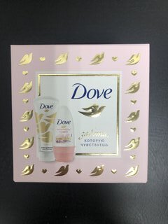 Набор подарочный для женщин, Dove, С любовью для Вас, дезодорант 50 мл + крем для рук 50 мл - фото 8 от пользователя