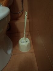 Ерш для туалета Мультипласт, Стандарт, напольный, пластик, светло-желтый, MPG961031/962281 - фото 9 от пользователя