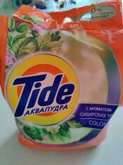 Стиральный порошок Tide, 3 кг, автомат, для цветного белья, Color Сибирские травы - фото 6 от пользователя