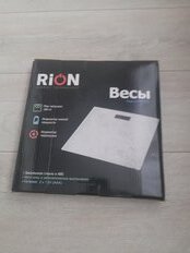 Весы напольные электронные, Rion, PT-973 Бетон, стекло, до 180 кг - фото 9 от пользователя