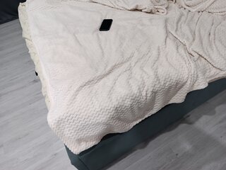 Плед евро, 200х220 см, велсофт жаккард, 100% полиэстер, Cleo, Роял плюш, белый, 200/014-RP/CL - фото 1 от пользователя