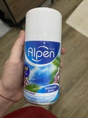 Освежитель воздуха Alpen, 250 мл, Verti Морской бриз, сменный, AALR 02 - фото 8 от пользователя