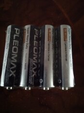 Батарейка Pleomax, АА (R6, 15D), Super heavy duty Samsung, солевая, 1.5 В, спайка, 4 шт - фото 9 от пользователя