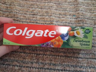 Зубная паста Colgate, Лечебные травы, 100 мл - фото 7 от пользователя