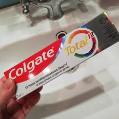 Зубная паста Colgate, Total 12 Чистая мята, 75 мл - фото 4 от пользователя