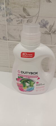 Гель для стирки Dutybox, 1 л, универсальный, Эко, Розовый пион - фото 7 от пользователя