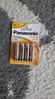 Батарейка Panasonic, АА (LR6, 15A), Alkaline Power, щелочная, 1.5 В, блистер, 4 шт - фото 5 от пользователя