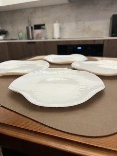 Тарелка десертная, стеклокерамика, 22.5 см, фигурная, Galeo White, Luminarc, V9421 - фото 4 от пользователя