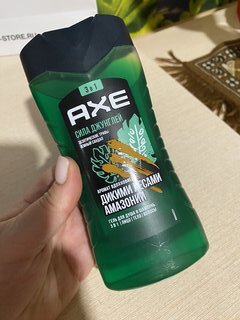 Гель для душа и шампунь Axe, Сила джунглей, для мужчин, 250 мл - фото 2 от пользователя