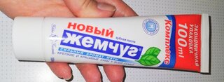 Зубная паста Новый Жемчуг, Комплекс Сильный аромат мяты, 100 мл, 136 г - фото 1 от пользователя