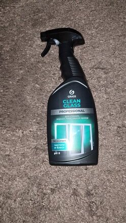 Средство для стекол и зеркал Grass, Clean, 600 мл, 125552 - фото 4 от пользователя