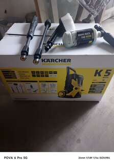 Мойка высокого давления Karcher, K5 Basic Car, 1.180-586.0, 2.1 кВт, 145 бар, 500 л/ч - фото 4 от пользователя