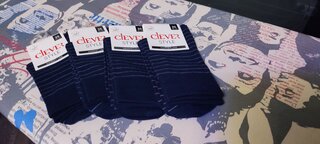 Носки для мужчин, хлопок, Clever, Market line, темно-синие, р. 25, M1001 - фото 4 от пользователя