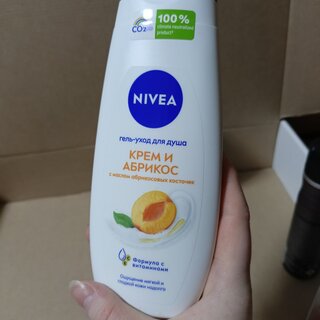 Крем-гель для душа Nivea, Молоко и абрикос, 250 мл - фото 8 от пользователя