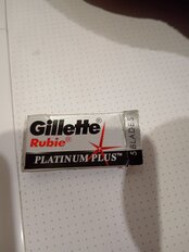 Лезвия Gillette, Rubie, для мужчин, 5 шт - фото 4 от пользователя