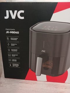 Аэрогриль JVC, JK-MB040, 1500 Вт, антипригарное покрытие, 4.5 л, сенсорное управление, черный с серебром - фото 4 от пользователя