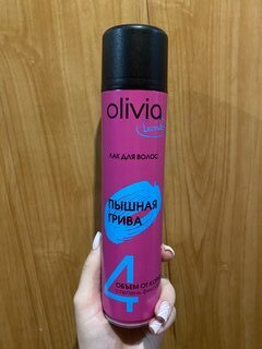 Лак для волос Olivia, Пышная грива, 250 мл - фото 1 от пользователя