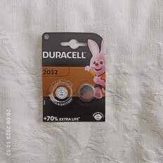 Батарейка Duracell, CR2032, литиевая, 3 В, блистер, 2 шт, Б0037273 - фото 2 от пользователя