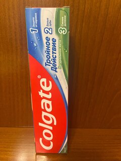 Зубная паста Colgate, Тройное действие, 100 мл - фото 7 от пользователя