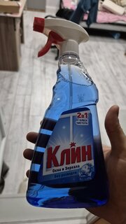 Средство для окон и зеркал Клин, Кристалл, 500 мл, 3003247 - фото 7 от пользователя