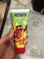 Зубная паста Longa Vita, Angry Birds Bubble Gum, для детей, 75 г - фото 9 от пользователя