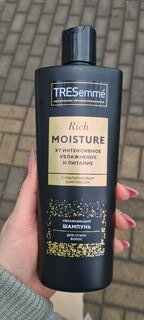 Шампунь TRESemme, Rich Moisture Увлажняющий, для сухих волос, 400 мл - фото 2 от пользователя