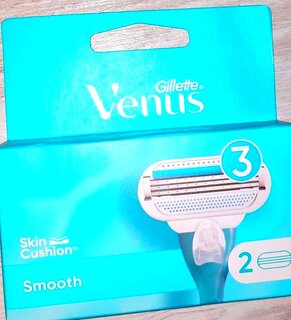 Сменные кассеты для бритв Gillette, Venus Smooth, для женщин, 2 шт - фото 3 от пользователя