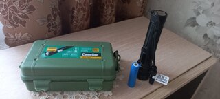 Фонарь ручной, Camelion, E14102, зарядка от бортовой сети автомобиля, зарядка от USB, алюминий, пластик, с Powerbank, Li-Ion, Type-C, 3xLR03, магнит, 15600 - фото 3 от пользователя