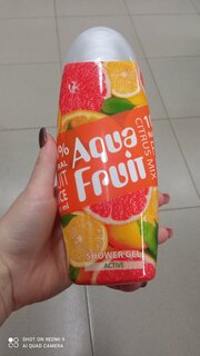 Гель для душа Aquafruit, Active, 420 мл - фото 1 от пользователя