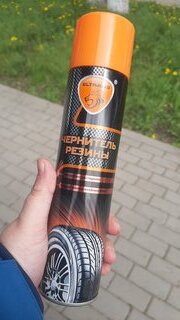 Чернитель шин Eltrans, аэрозольный, 400 мл, EL-0801.02 - фото 3 от пользователя