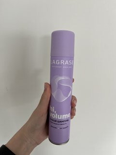 Сухой шампунь Lagrase, Hi, Volume, супер объем и свежесть, 200 мл, с кератином - фото 1 от пользователя