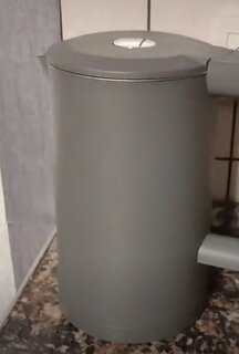 Чайник электрический Redmond, SkyKettle KM231S, Strix, серый, 1.7 л, смарт, 2200 Вт, скрытый нагревательный элемент, пластик - фото 1 от пользователя