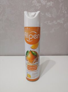 Освежитель воздуха Alpen, 300 мл, Солнечный апельсин, AAL 11 - фото 4 от пользователя