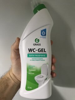 Чистящее средство для сантехники, Grass, WC-gel, гель, 750 мл - фото 1 от пользователя