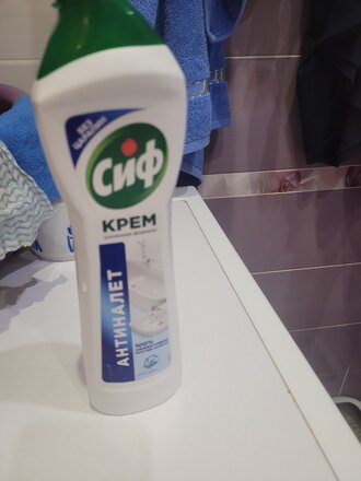 Чистящее средство универсальное, Cif, Active Fresh, крем, 500 мл - фото 9 от пользователя