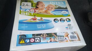 Бассейн надувной Intex, 244х61 см, Easy Set, 28108NP, фильтр-насос, 1942 л - фото 4 от пользователя