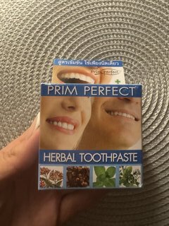 Зубная паста Prim Perfect, Отбеливающая, 25 г - фото 5 от пользователя