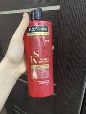 Шампунь TRESemme, Keratin Smooth с кератином и маслом Марулы, для сухих и поврежденных волос, 400 мл - фото 1 от пользователя