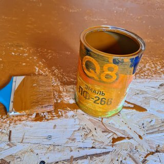 Эмаль Formula Q8, ПФ-266, алкидная, глянцевая, желто-коричневая, 0.8 кг - фото 3 от пользователя