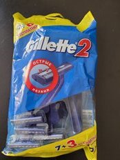 Станок для бритья Gillette, для мужчин, 10 шт, одноразовые - фото 4 от пользователя