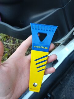 Скребок для льда 17 см, Goodyear, WS-01, GY000230 - фото 2 от пользователя