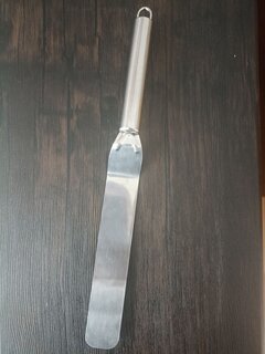 Лопатка кондитерская, нержавеющая сталь, 32 см, навеска, Daniks, Classic, S-DC12-KT1119-054 - фото 3 от пользователя