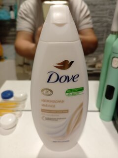 Гель для душа Dove, Питательный уход, 250 мл, с драгоценными маслами - фото 1 от пользователя